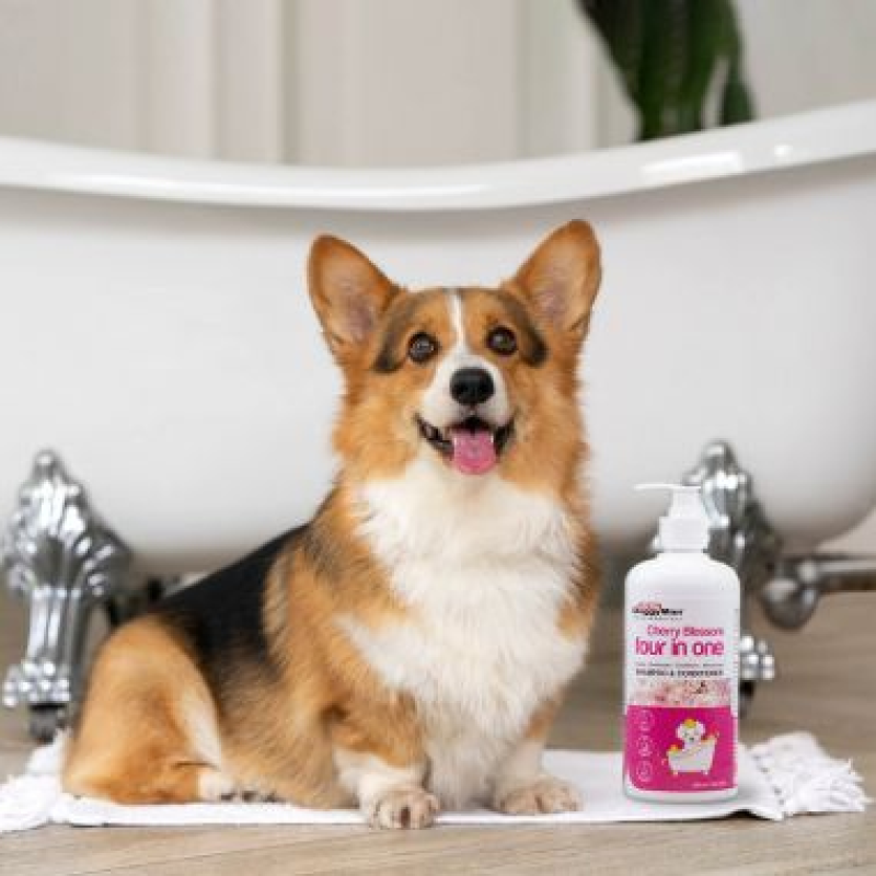 DoggyMan Sữa tắm thú cưng Four in One (dành cho mọ...